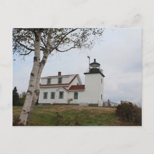 Fort Point Lighthouse Postcard