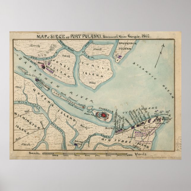 Fort Pulaski Poster (Front)