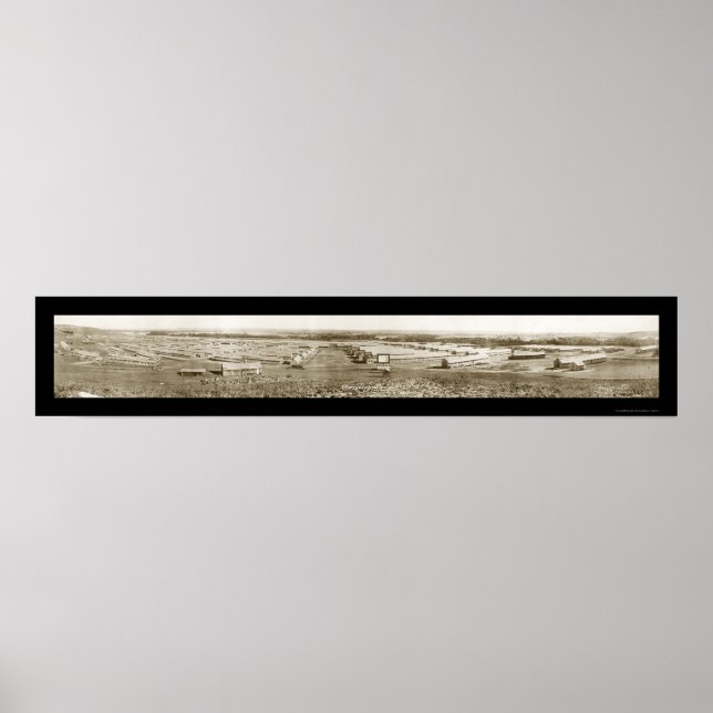 Fort Riley KS Cavalry Photo 1917 Poster (Front)