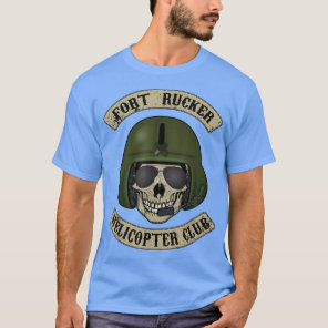 Fort Rucker Helicopter Club T  Pilot, Crew Chief T T-Shirt