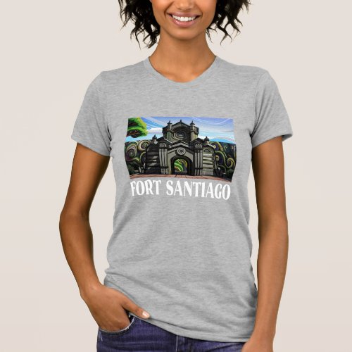 Fort Santiago Intramuros Manila Philippine Tou T_Shirt