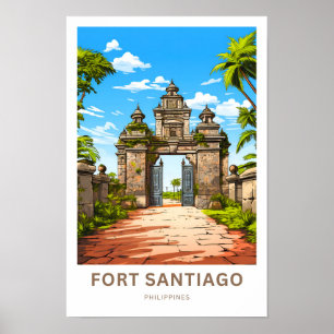 Fort Santiago Philippines Travel Print