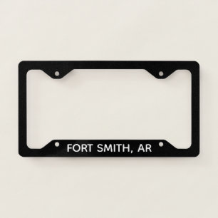 Fort Smith, AR Arkansas License Plate Frame