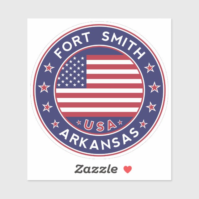 Fort Smith Arkansas, Fort Smith Sticker (Sheet)