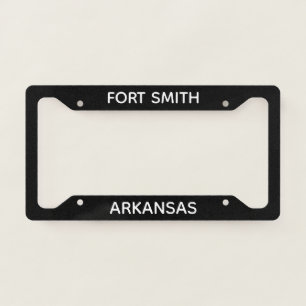 Fort Smith, Arkansas License Plate Frame