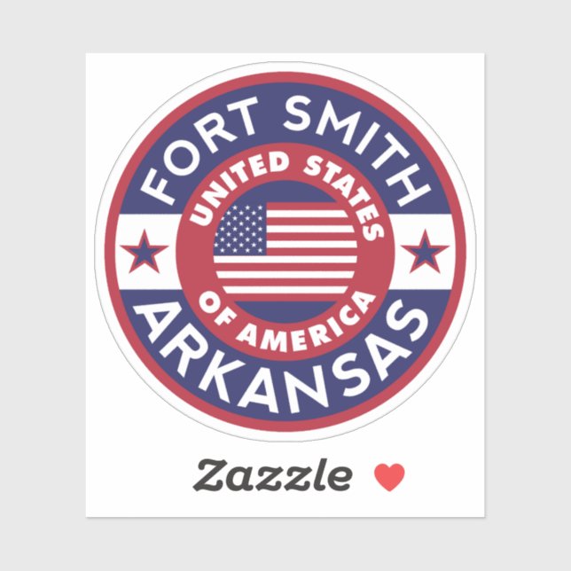 FORT SMITH, Arkansas Sticker (Sheet)