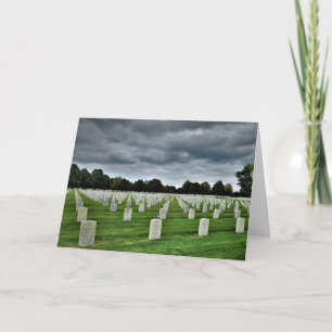"Fort Snelling National Cemetery" Sympathy Card