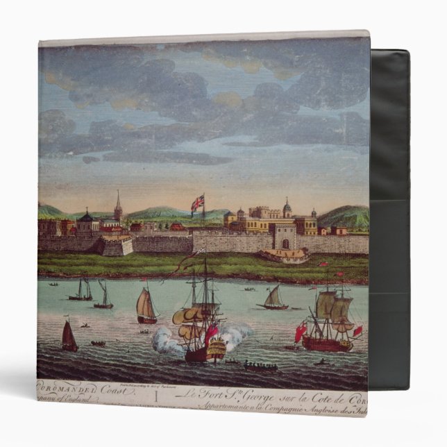 Fort St. George, Coromandel Coast, India Binder (Front/Inside)