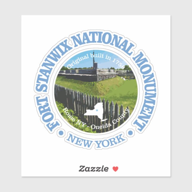 Fort Stanwix (NM) Sticker (Sheet)