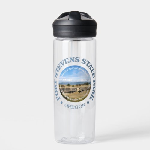 Fort Stevens SP Sticker Water Bottle