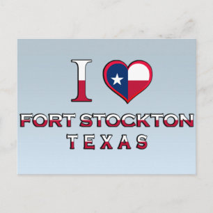 Fort Stockton, Texas Postcard