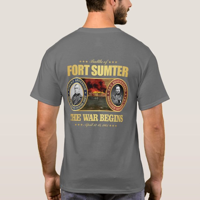 Fort Sumter (FHS) T-Shirt (Back)