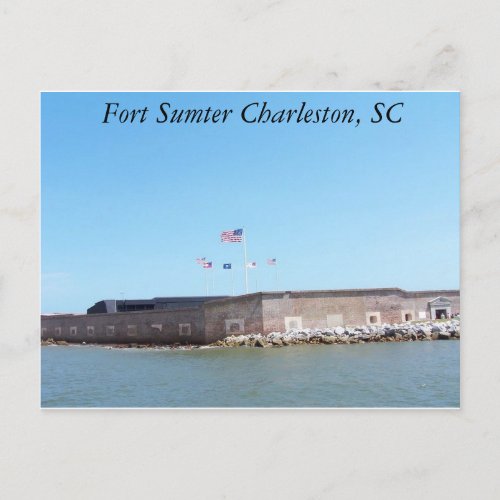 Fort Sumter Postcard