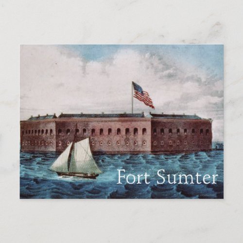 Fort Sumter Postcard