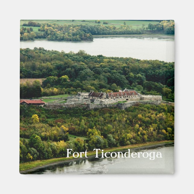 Fort Ticonderoga Autumn Upstate New York Custom Magnet (Front)