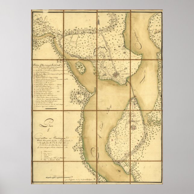 Fort Ticonderoga Poster (Front)