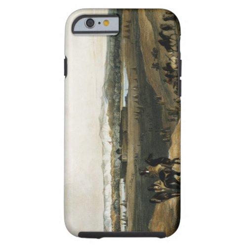 Fort Union on the Missouri plate 28 from Volume 2 Tough iPhone 6 Case