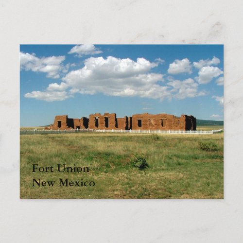 Fort Union Postcard
