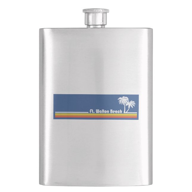 Fort Walton Beach Florida Flask (Front)