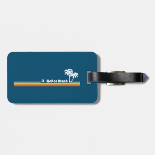 Fort Walton Beach Florida Luggage Tag