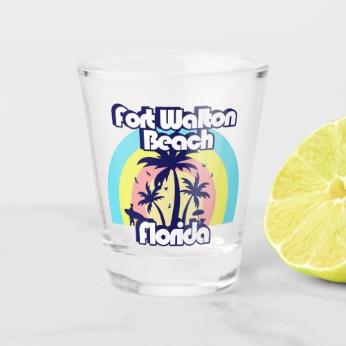 Fort Walton Beach Florida Shot Glass