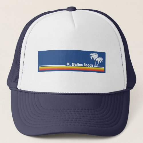 Fort Walton Beach Florida Trucker Hat