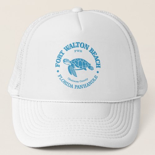 Fort Walton Beach sea turtle Trucker Hat