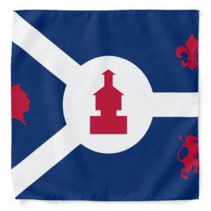 Fort Wayne (Indiana) City flag Bandana