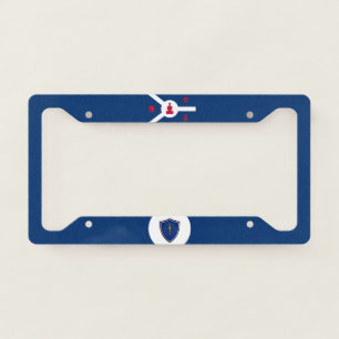 Fort Wayne (Indiana) city flag License Plate Frame