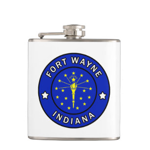 Fort Wayne Indiana Flask