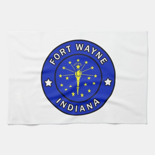 Fort Wayne Indiana Kitchen Towel
