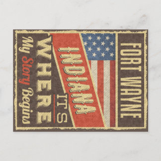 Fort Wayne Indiana Postcard