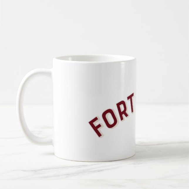Fort Wayne, Indiana Vintage Arch Coffee Mug (Left)