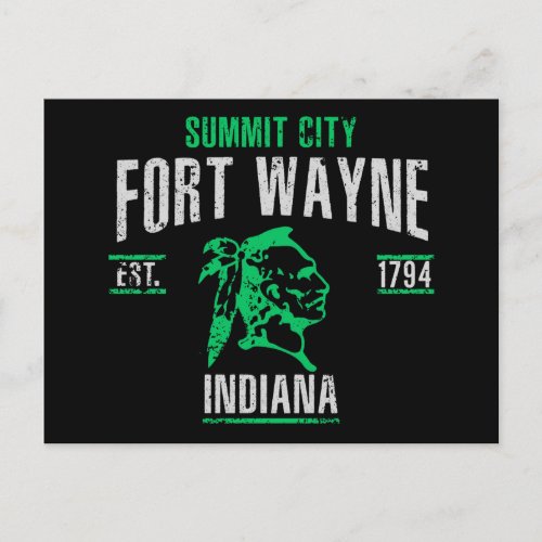 Fort Wayne Postcard