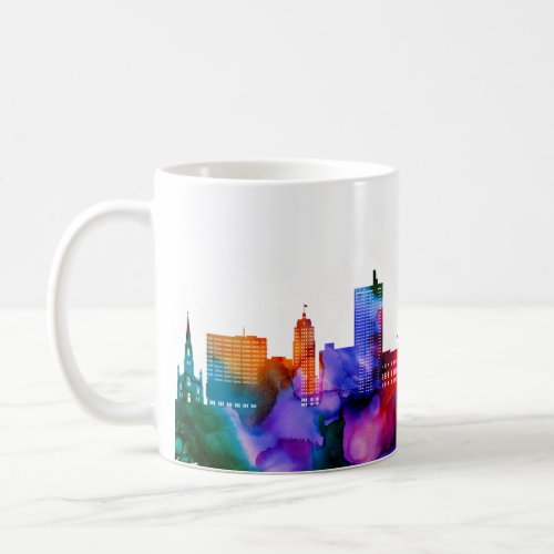 Fort Wayne Skyline Coffee Mug