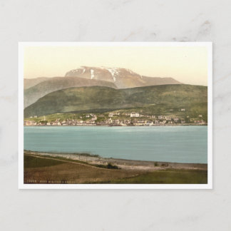 Fort William and Ben Nevis, Inverness, Scotland Postcard