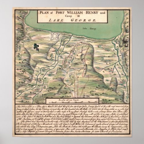 Fort William Henry Poster