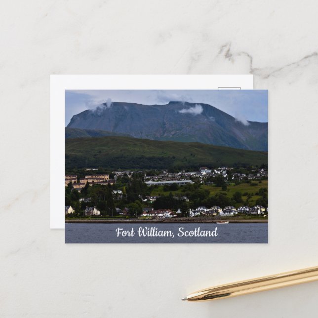 Fort William, Scotland Postcard (Front/Back In Situ)