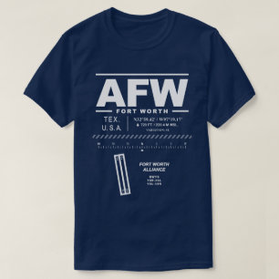 Fort Worth Alliance Airport AFW T-Shirt