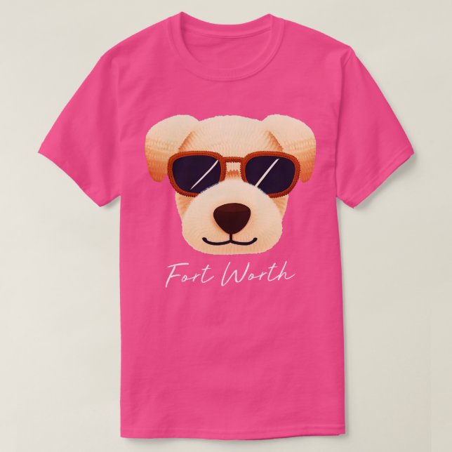 Fort Worth Dog T-Shirt (Design Front)