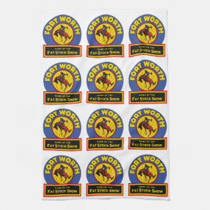 Fort Worth Fat Stock Show Towel