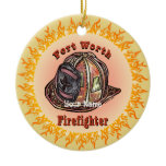 Fort Worth Firefighter ornament