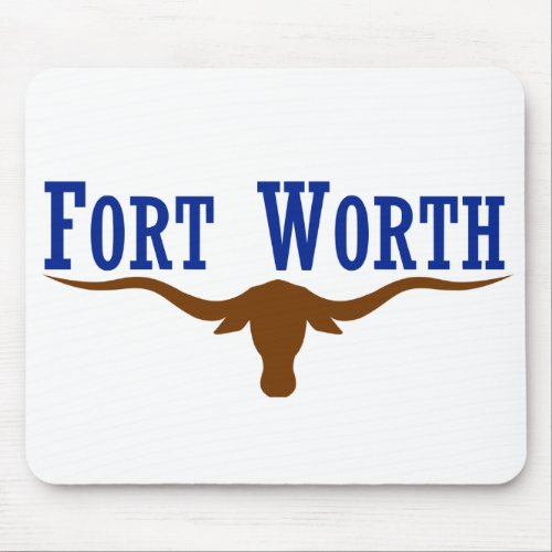 Fort Worth Flag Mouse Pad