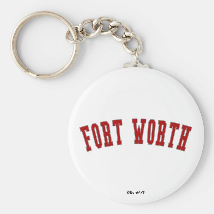 Fort Worth Key Chain