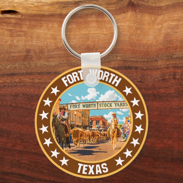 Fort Worth                                         Keychain (Front)
