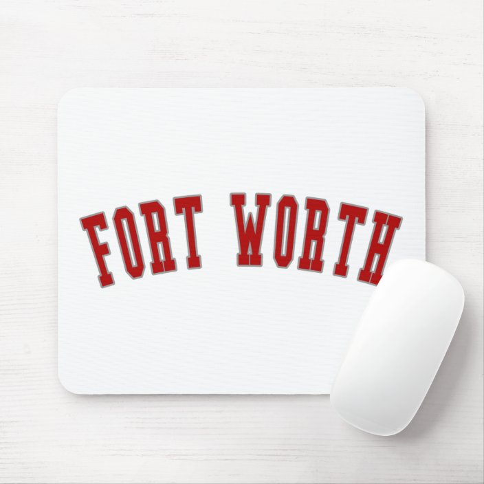Fort Worth Mouse Pad