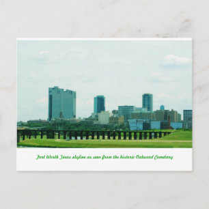Fort Worth skyline Postcard
