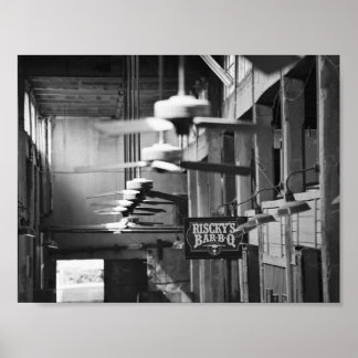 Fort Worth Stockyards Poster