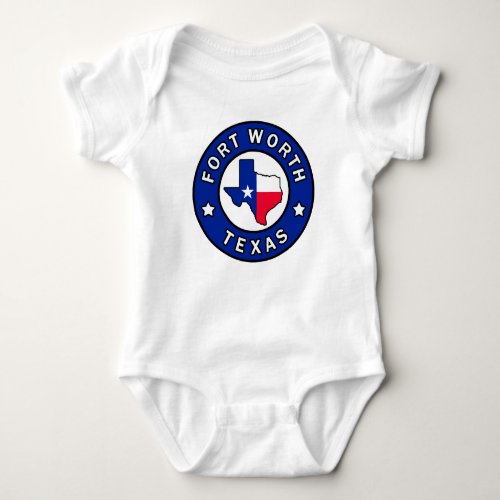 Fort Worth Texas Baby Bodysuit