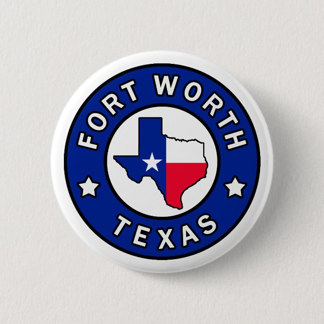 Fort Worth Texas Button (Front)
